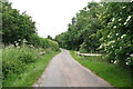 Road from Legbourne to Little Carlton crosses a stream