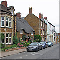 Uppingham: roses round the door