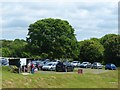 SR9694 : Car park at Bosherston Lily Ponds by Robin Drayton