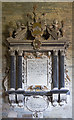 All Saints church, West Alvington - monument to William Bastard