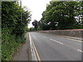 Long wall alongside the A4049, Pengam