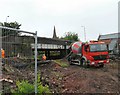SJ9297 : Construction Work at Guide Bridge Station by Gerald England