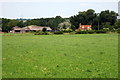 Pasture in front of Red Hall Farm