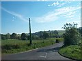 Sheeptown Road at its junction with the B8 (Hilltown Road)