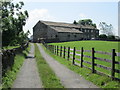 Track leading to Honey Pot Farm - Lane Side