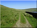 Track beside Cant Clough Reservoir