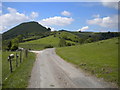 Junction of lanes near Stannery Farm