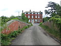 Severn Way crosses former railway line