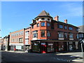 Corner of St Edwards Street and High Street, Leek