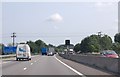 TL5223 : M11 northbound near Stansted Airport by Julian P Guffogg