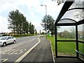 NZ3038 : Bus stop at Bowburn by Robert Graham