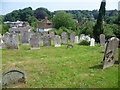 The churchyard of St Mary the Virgin, Westerham