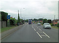 A1071 approaches junction with Beech Road