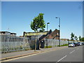 Streatham:  Footbridge over the railway