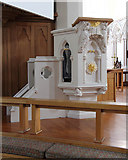 TQ3185 : Christ Church, Highbury Grove - Pulpit by John Salmon