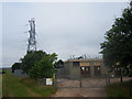 Electrical substation near Low Cocklaw