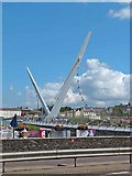 C4316 : Peace Bridge, Derry by Oliver Dixon