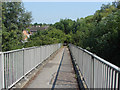 Motorway footbridge