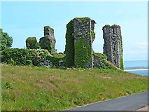 C6540 : A green castle at Greencastle by Oliver Dixon