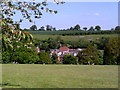 Ridge above Chesham from Lowndes Park