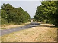 Glympton Road approaches Wootton