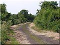 Trackbed of old MR mineral line near Wycomb Junction