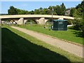 The refurbished Rothbury Bridge