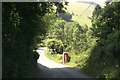 Phone box at Tylwch