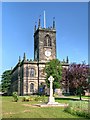 Stone War Memorial and Parish Church