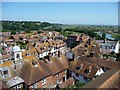 TQ9220 : View north-north-east from Rye Church tower by Christine Johnstone