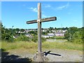 Cross overlooking Brynmawr