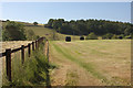 Bales of Silage in a Field