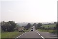 A487 at crossroads near Ddol Farm