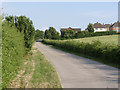 The lane to Poplars Farm