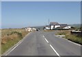 Bend in road at Ynys Las