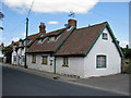 SE8873 : Cottages, Wintringham village by Pauline E