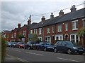 Terraced houses in Station Road, Romsey