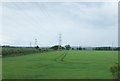 Power lines north of Knapton Power Station