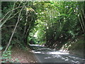 Speed limit on Jacks Hill, the B2026