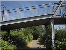 ST6273 : St Anne's Footbridge by Derek Harper