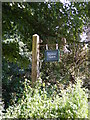 Gorse Farm sign