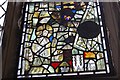 TQ7237 : 14th Century stained glass by Julian P Guffogg