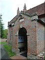 SU7760 : St Mary, Eversley: porch by Basher Eyre