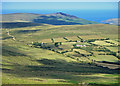 Tafarn-y-bwlch and Castell-y-cynhen from Pen-cisty