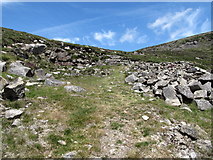 J2922 : Granite quarries on Slievenaglogh by Eric Jones