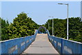 Footbridge and high level walkway, Lesnes