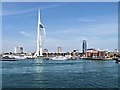 SZ6299 : Portsmouth Harbour, Spinnaker Tower by David Dixon