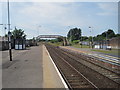 NY2548 : Wigton railway station, Cumbria by Nigel Thompson