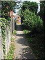 Footpath through to Marston Road