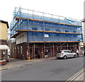 NatWest bank under wraps, Sidmouth